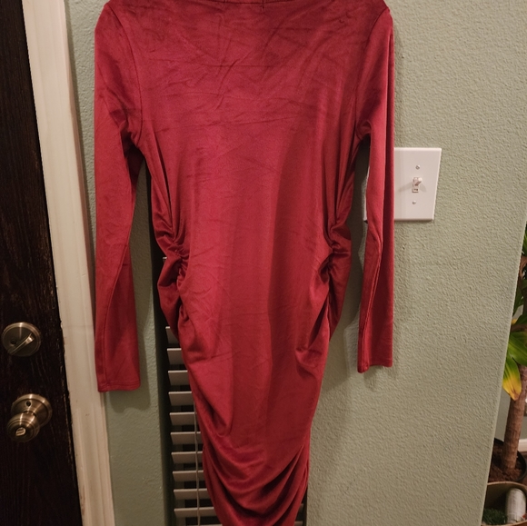 Suede dress - Picture 2 of 2